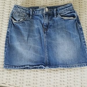 Gap Kids denim mini skirt size 10
